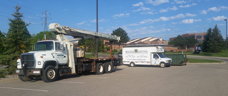 Walker Roofing Fleet Truck in Saint Paul, MN